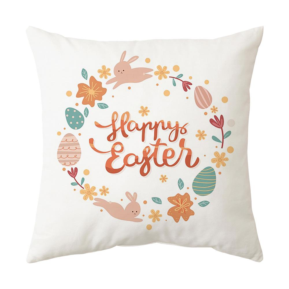 Rabbit Pillowcase Sofa Cushion Cover Office Waist Cushion Cushion Cover Can Be Made In Nordic Style