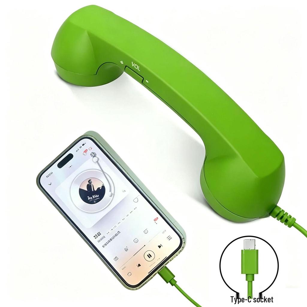 Auricolare retrò con microfono esterno per telefoni cellulari