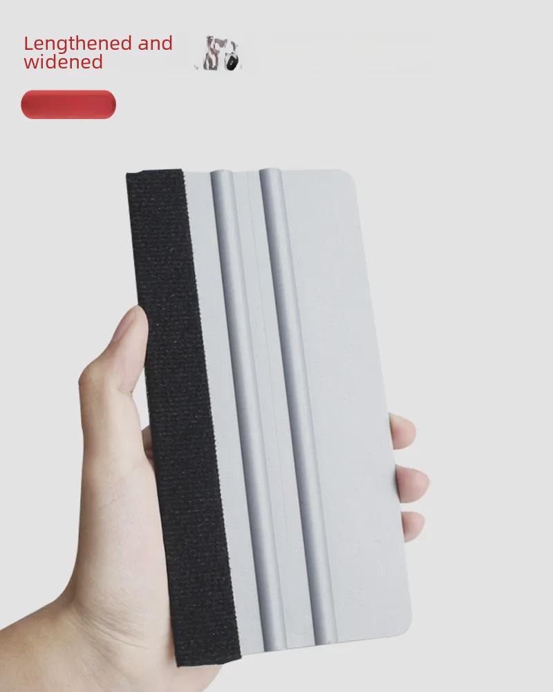 Car Vinyl Wrap Velvet Scraper Tool - Square Plastic for Film Application