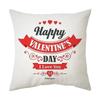 Office Sofa Car Cushion Cover English Confession Love Pattern Luxury Home Decoration Pillow Cover