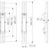 Mounting Component - VOGELS - 7232040 - Black - 2 Interface Strips - 160 Kg Max