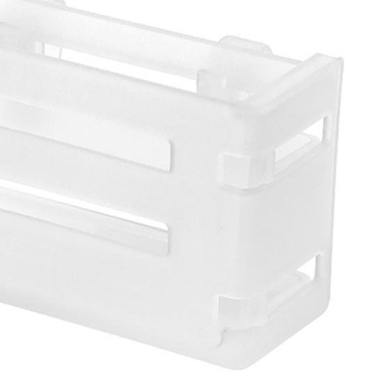 Refrigerator Storage Rack Large Capacity Adjustable Design Easy to Install Telescopic Fridge Storage Box Retractable Shelf