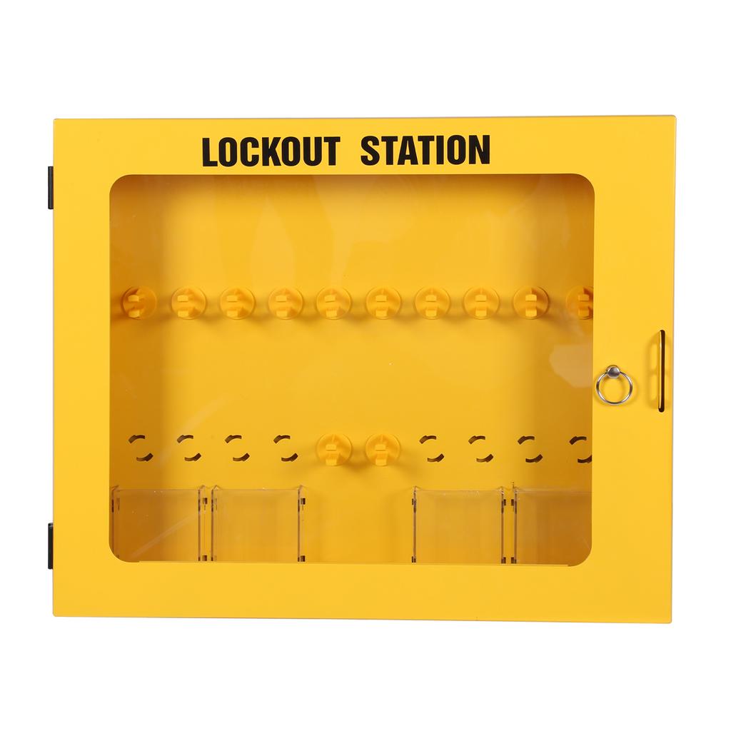 Lockout Tagout Kits with 20 Safety Padlocks 6 Hasps 60 Tags for Industrial Includes Padlocks Personal Lockout Station for Electr