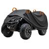Waterproof UV Protective ATV Cover for Outdoor Use - Black Dustproof Beach Buggy Cover