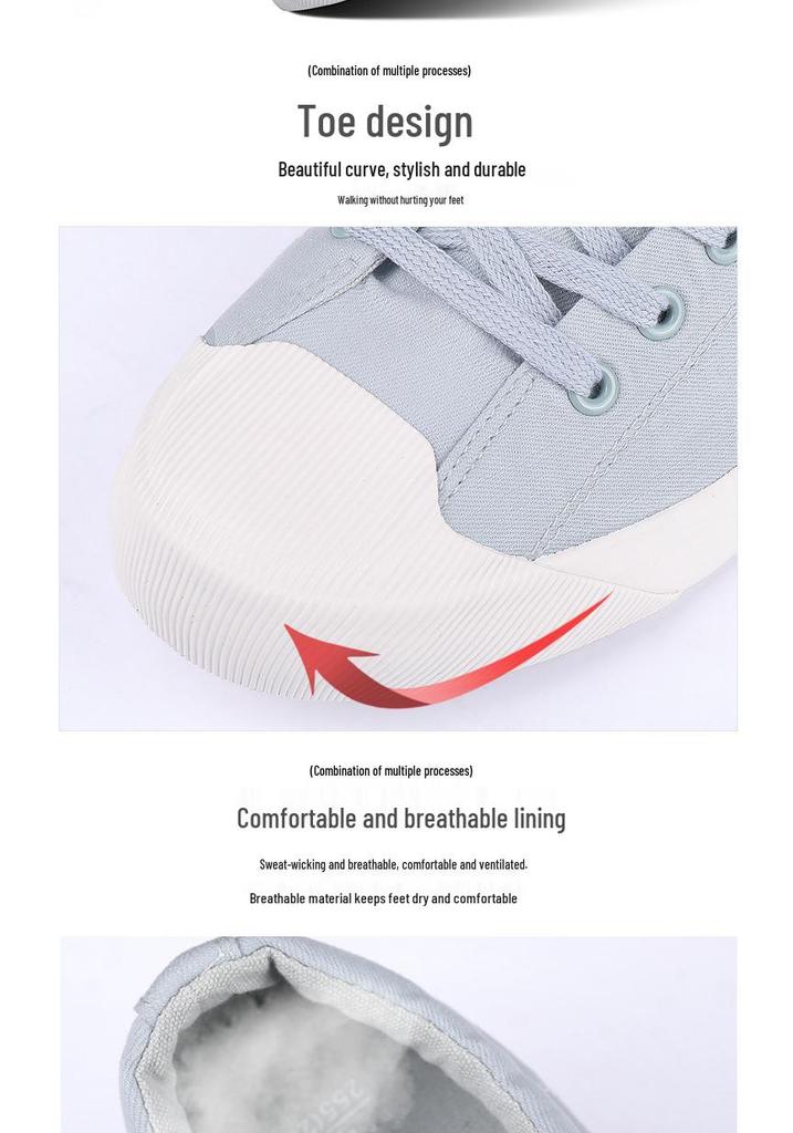 2026 Men's Breathable Lace-up Canvas Shoes - Trendy, Casual, Low-top for Daily Wear
