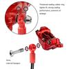 Precisions Machined Aluminum Brake Hose Oil Pipe And Barbs Fitting Set Suitable for Mountain Bike Hydraulic Disc Brakes