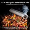 Outdoor Bbq Stainless Steel Smoker Tube Cold Smoke Generator Wood Pellet Smoker Tube Grilling Meat Fish Vegetable Camping Picnic
