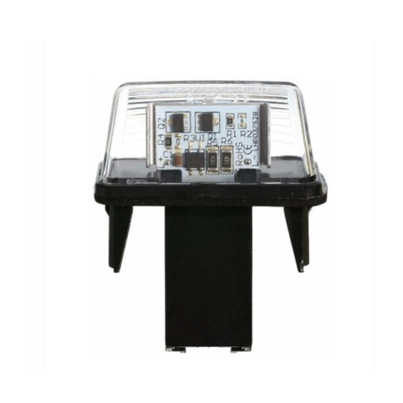 For Peugeot Partner 206 207 306 307 308 5008 LED Car License Number Plate Light For Citroen C3 C4 C5 BERLINGO Saxo Xsara Picasso