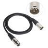 1m/3.3ft Microphone Cable 3Pin XLR Male To 3Pin XLR Female Male To Female Cable  for Speakers