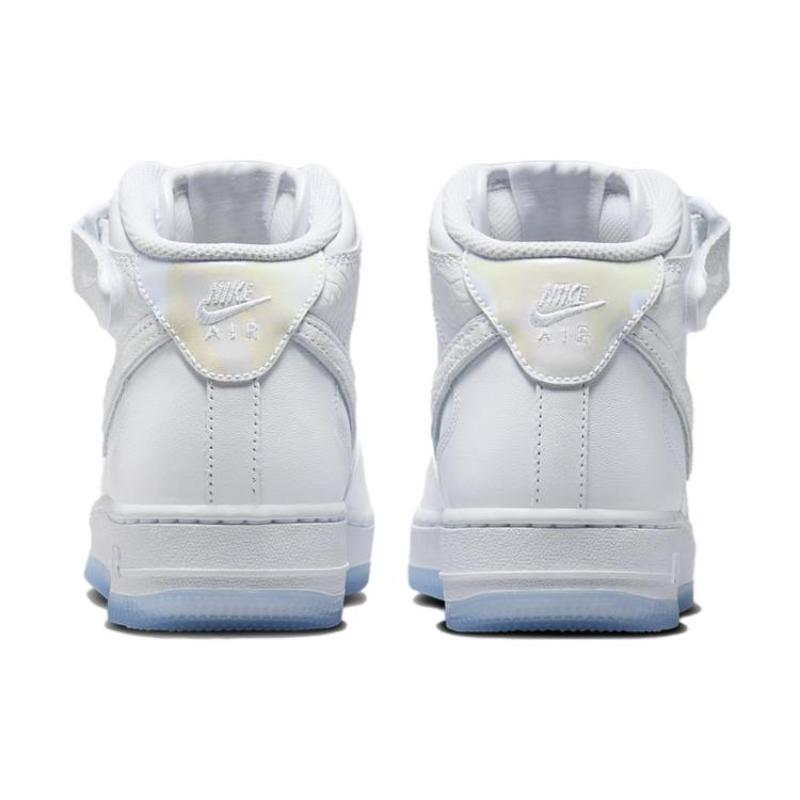 Nike Air Force 1 Mid White Snakeskin Ice Women's Sneakers FN4274-100