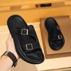 Men's Slippers for Man Slides Casual 2026 Summer Beach Sandals Luxury Designer Non-Slip Lightweight Flip Flops Outdoor Shoes