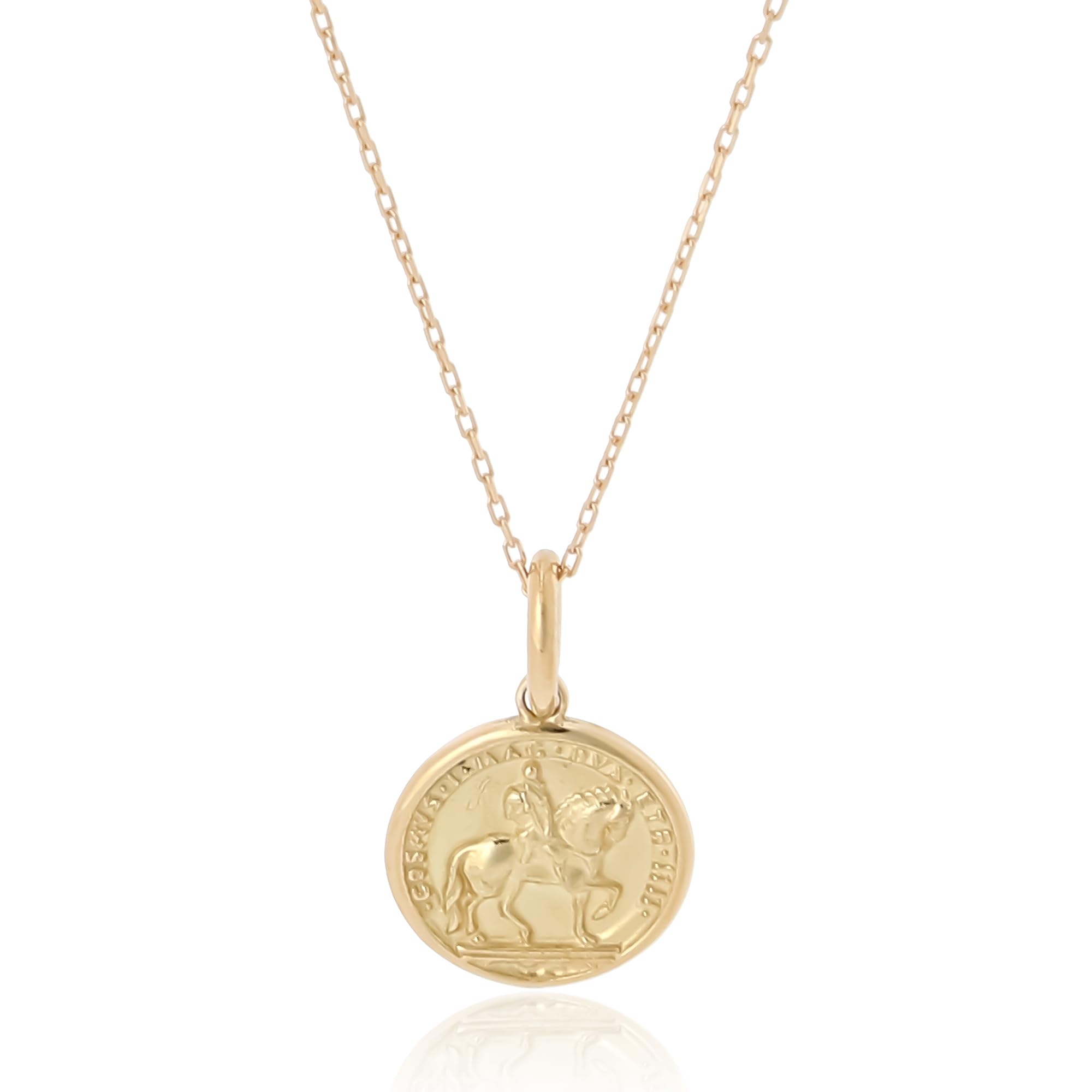

18K Yellow Gold Medal S Necklace DPD54063 Comes with Exclusive Box [D Collection] жёлтый
