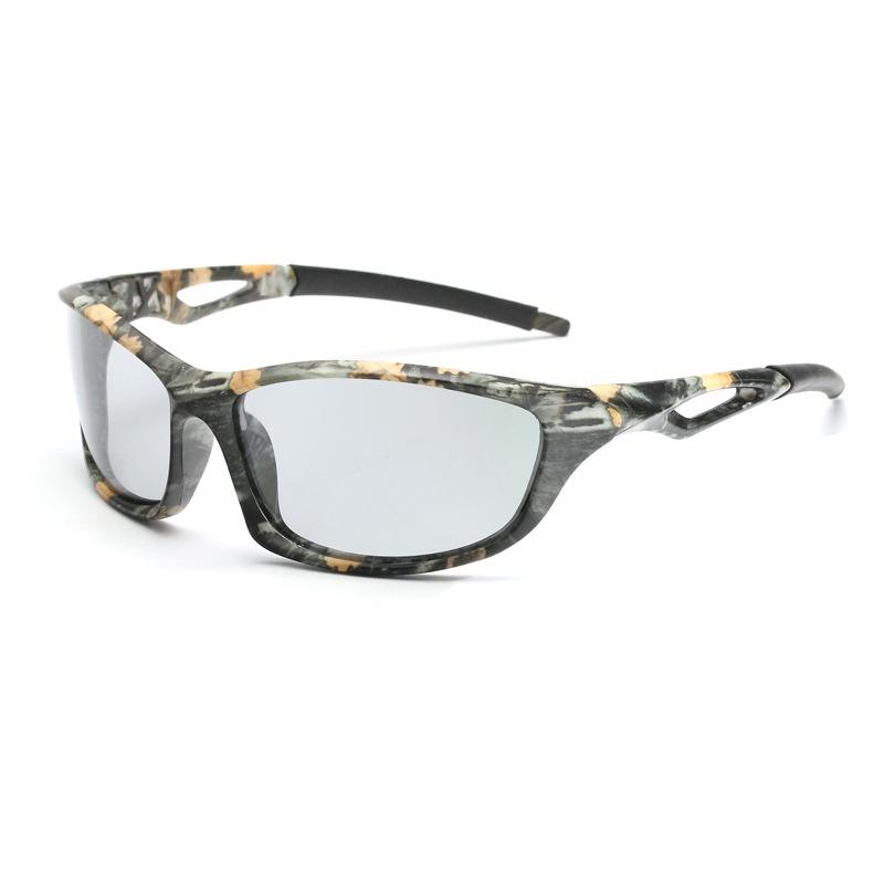 Comfortable Anti-glare Polarized Photochromic Sunglasses For Men With Uv400 Protection