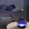 New Colorful lights Volcano Lava Air Humidifier Aromatherapy Essential Oils Diffuser Remote Control Jellyfish Smoke Ring Flame