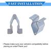 VekAuto 30pcs Liftgate Door Panel Trim Retainer Clip Durable Silver Tone Multi-Purpose Car Trim