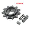 420-11 Tooth 16mm Motorcycles Sprocket Pinion For Coleman CT200 Trail 200 Mini Bike KT196 Go Kart