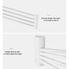 Swivel Towel Rack Bathroom Swivel Towel Rack Holder Free Rotation Towel Rack Storage Organizer For Closet Outdoor Poolside