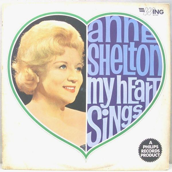 

LP Record ANNE SHELTON - My Heart Sings WL1080 Wing Records 1966 UK Pop Used