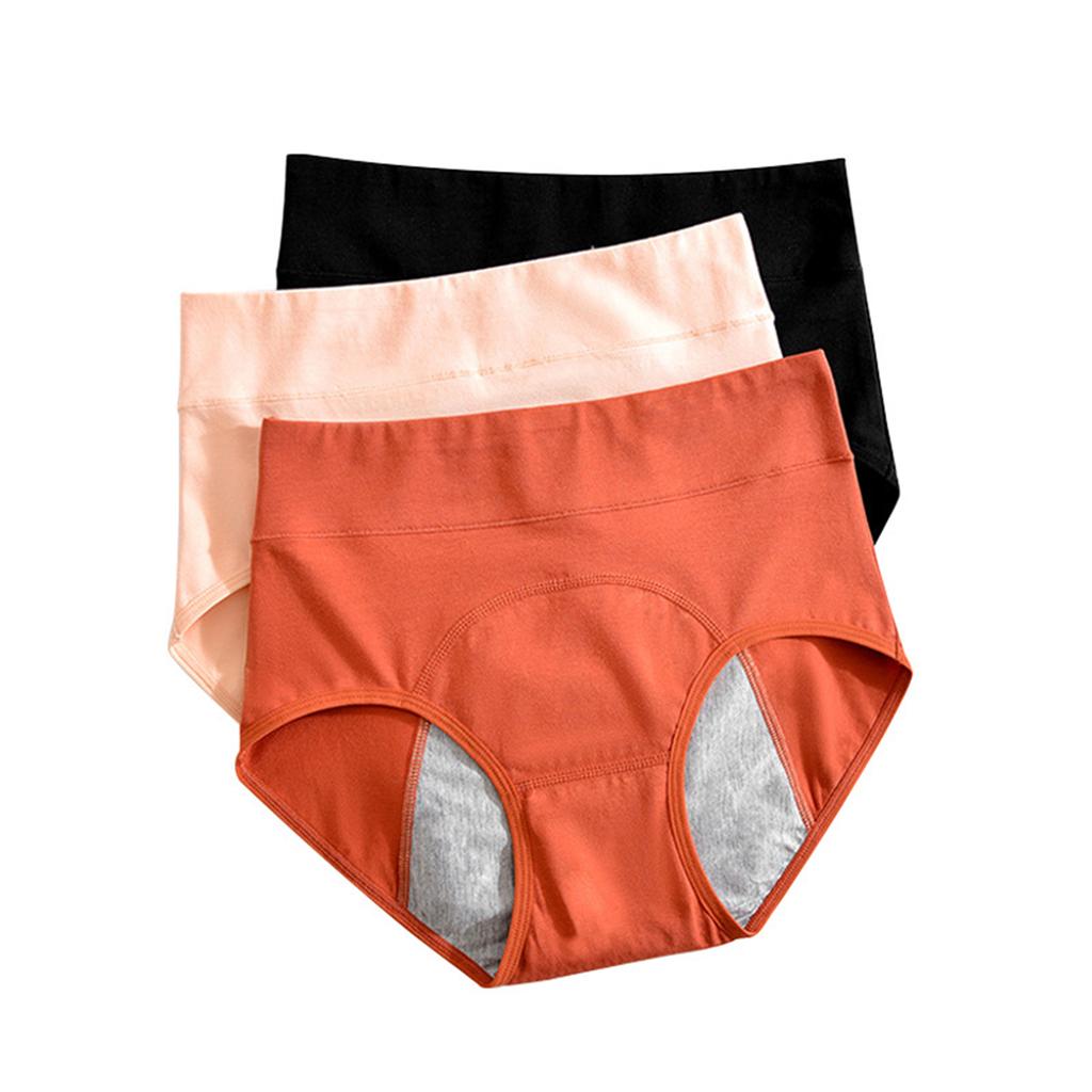 High-waisted Breathable Plus-size Women's Sanitary Pants
