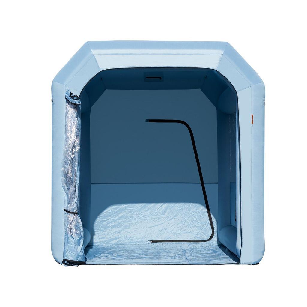 Aufblasbare Lackierkabine, 9,8 x 8,2 x 8,2 Fuß Aufblasbare Spritzkabine, mit leistungsstarkem 550W Gebläse und Luftfiltersystem, Tragbare Autolackierkabine für