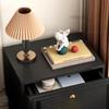 European Vintage Night Tabl Storage Drawers Drawers Cute Bedside Table Aesthetic Trendy Mesitas De Noche Bedroom Furniture