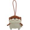 Morisaka Global Petamon Otter Plush Keychain 5.5x2.5x6.5cm Cute Animal Strap Charm