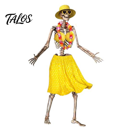 Skull Costume Set, Easy-to-Wear Outdoor Skeleton Outfit, Reinforced Stitching Durable Cosplay Costume, for Home Courtyard Balcony