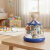 Portable Size Sensory Carousel Rotating Design Early Learning Toy  Toddler Activities