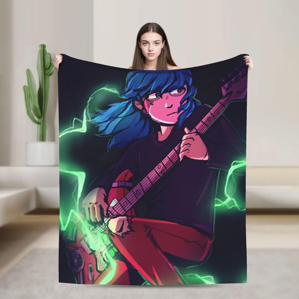 Sally Face Sal Fisher SF Plush Blankets Game Gothic Creative Throw Blankets for Home 150*125cm Ultra-Soft