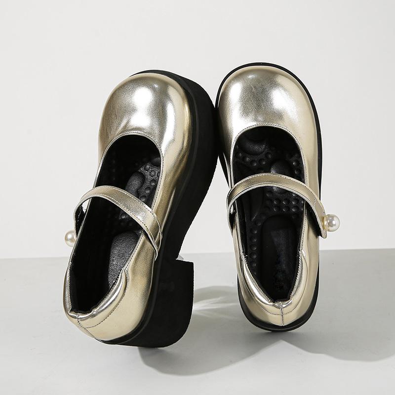 

Eilyken Plus 34–42, весенние женские туфли-лодочки на платформе и высоком каблуке в уличном стиле, модные сандалии с круглым носком на массивной эластичной ленте, повседневная обувь