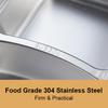 Portable Lunch Box 304 Stainless Steel Leakproof Divided Food Containers with Spoon and Chopsticks