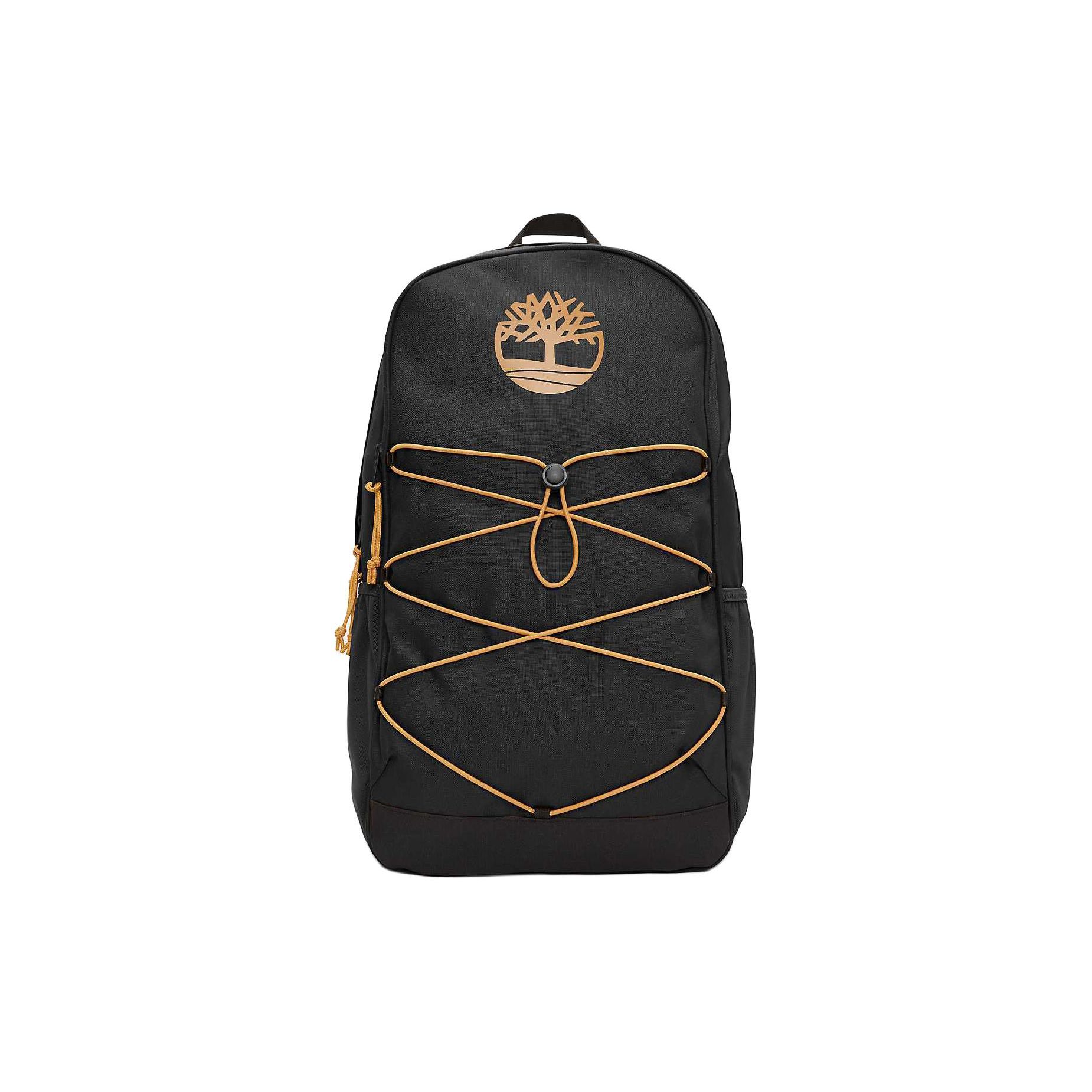 Timberland 30L Versatile Commuter Hiking Backpack Unisex Backpack Black Wheat TB0A5SWQP56 Black & Wheat