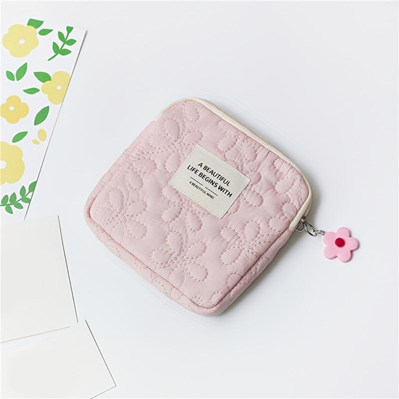 Mode Frauen Kleine Kosmetiktasche Reise Mini Damenbinden Organizer Make-Up Münze Geld Karte Lippenstift Aufbewahrungstasche Handtasche Tasche