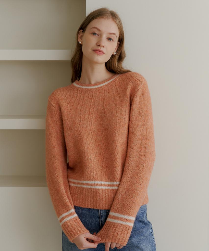 YUPPE Lama Color Knit_Orange
