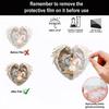 2D Acrylic Nativity Christmas Pendant Christmas Tree Ornaments Home Decor 2025 Xmas Navidad 2026 New Year Party Supplies