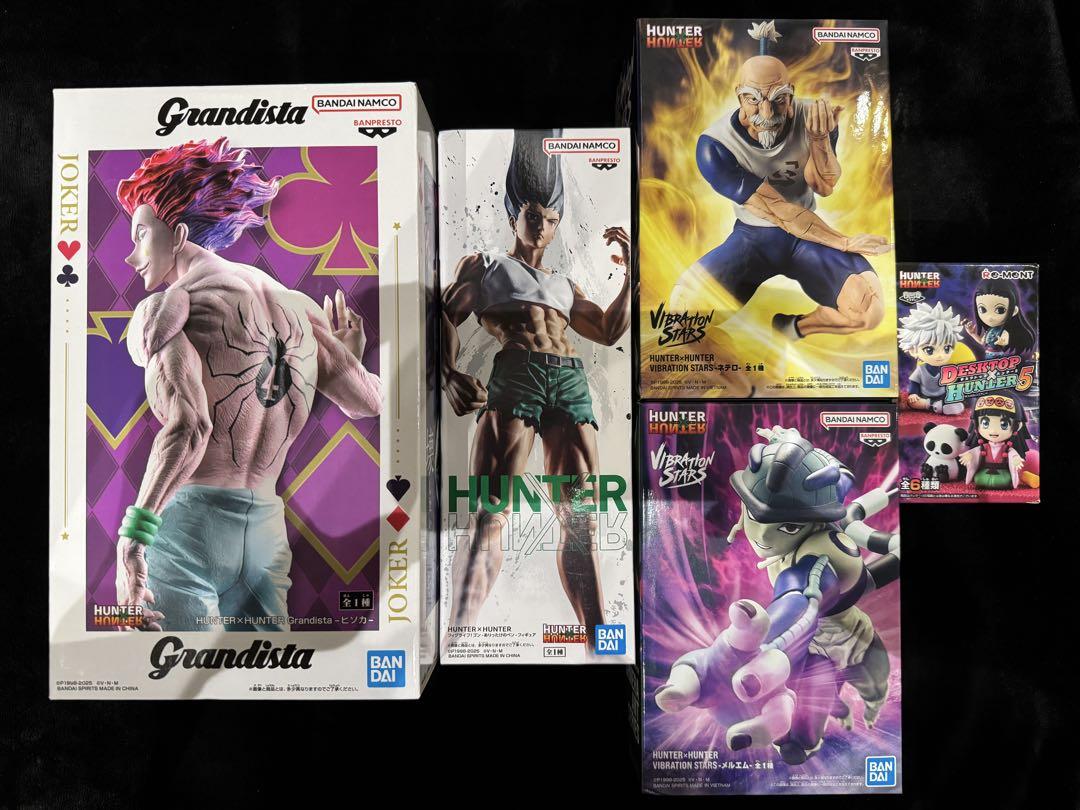 

[Б/У] HUNTER×HUNTER Хисока Гон Нетеро Меруэм Сильва Фигурки
