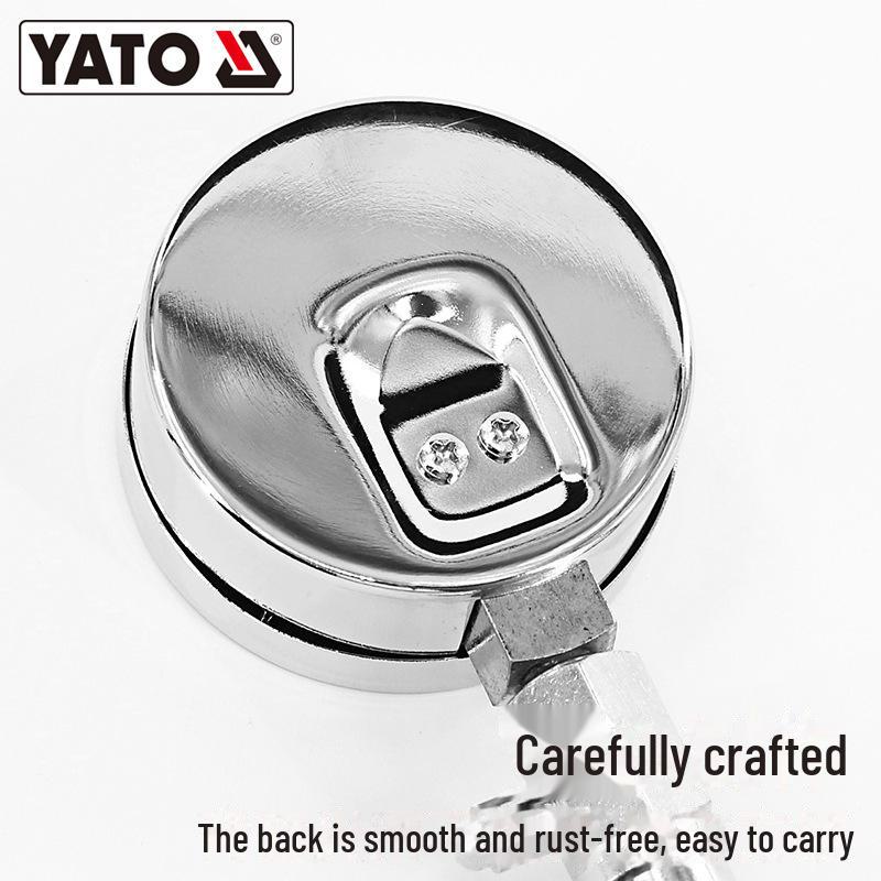 YATO Cylinder Pressure Gauge for Gas/Oil Engines - Auto Repair Tool