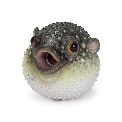Ubia Blowfish Pencil 6 X X Animal Garden Sea H23156 Sharpener, 4.5 4.5cm, Figurine, Ornament, Decor, Creature,