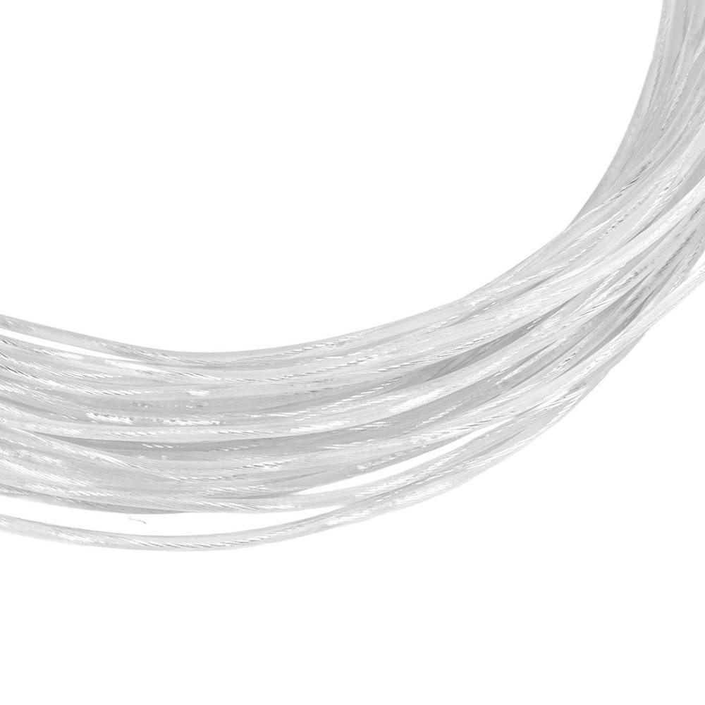 10pcs Nylon Material Tennis Racket String High Elasticity Nylon Tennis String Sports Enthusiasts
