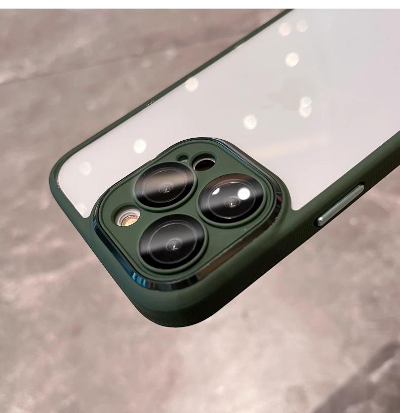 Transparent All-Inclusive Protective Case for Apple iPhone 15/14 Pro/13/12 – Drop-Proof and High-End Design