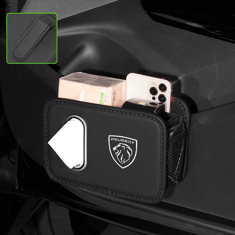 New Car Door Multi Purpose Storage Box Interior Accessories For Peugeot 208 3008 308 207 107 508 607 106 ZT 406 407 307 206 301 408