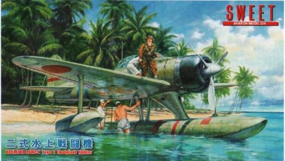 

Sweet Airplane Series NO30 Type 2 Water Battle Shortland 2 aircraft included 1/144