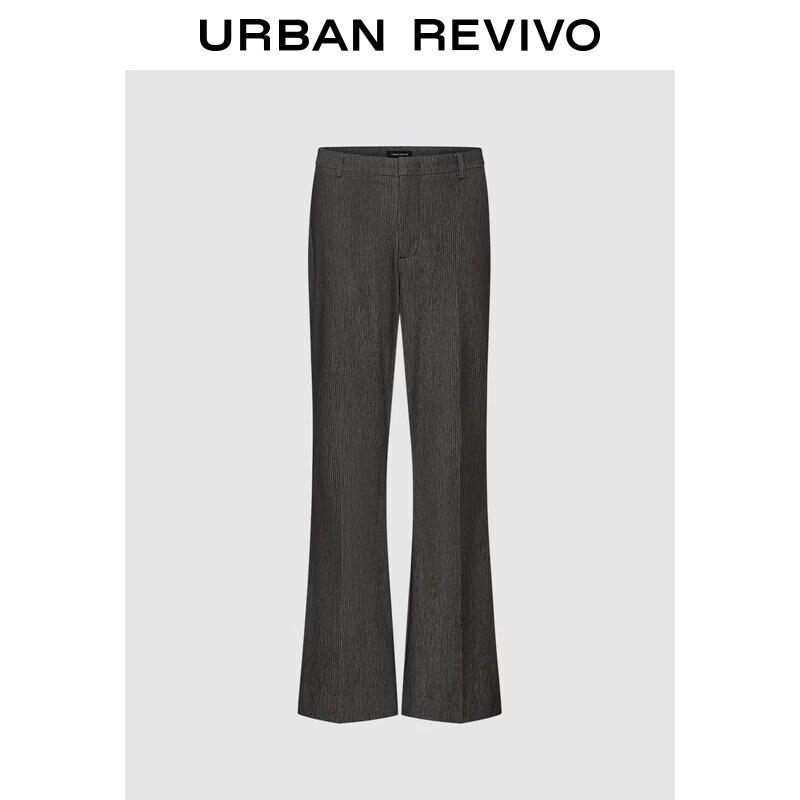UR2026 Women s Slim Fit High-Waist Striped Flared Pants S