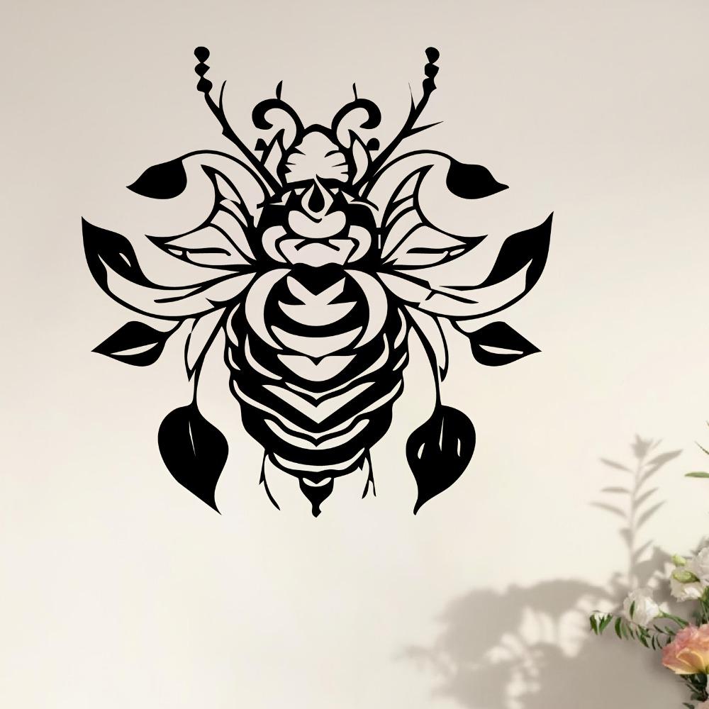 Metal Wall Art Beehive, Rustproof Iron Honeycomb Sculpture for Garden Fence Outdoor, Easter Spring Gift for Beekeeper Bee Lover Farmhouse Decor