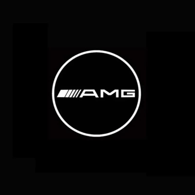 C200 E200 Für Mercedes Benz 2 Stück/Set Autotürlicht Laser Logo Dekor Projektionslampe Mercedes Benz A B C M ML GLA GLS E-Klasse