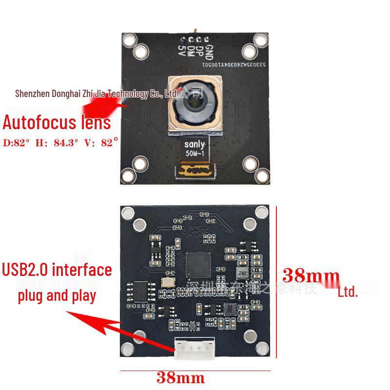 IMX766 8K Autofocus Camera Module: Ultra HD 50MP, Driver-Free, Wide-Angle Lens
