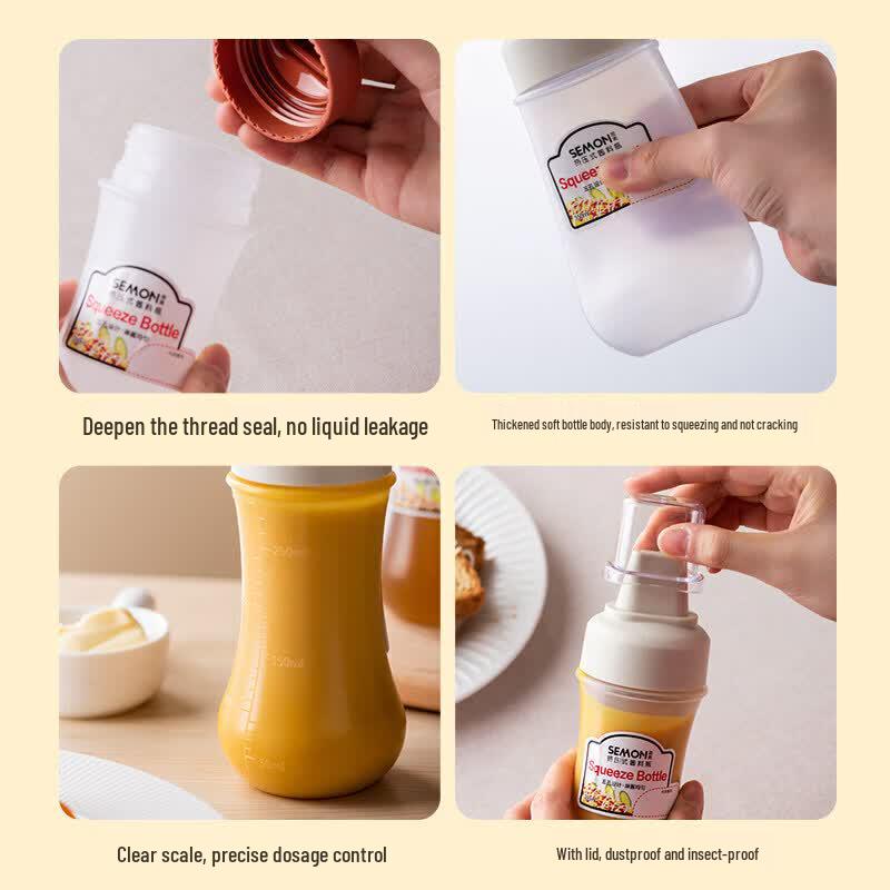 UOSO Food Grade Squeeze Sauce Bottle