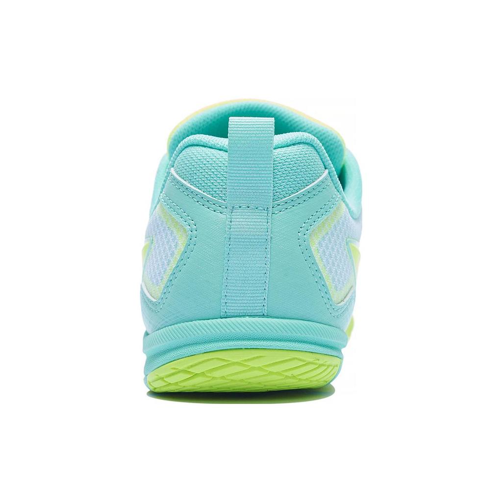 Li Ning Dämpfung Rutschfest Abriebfest Niedrig geschnitten Tischtennis Schuhe Unisex Leuchtendes Helles Grün APPT009-4