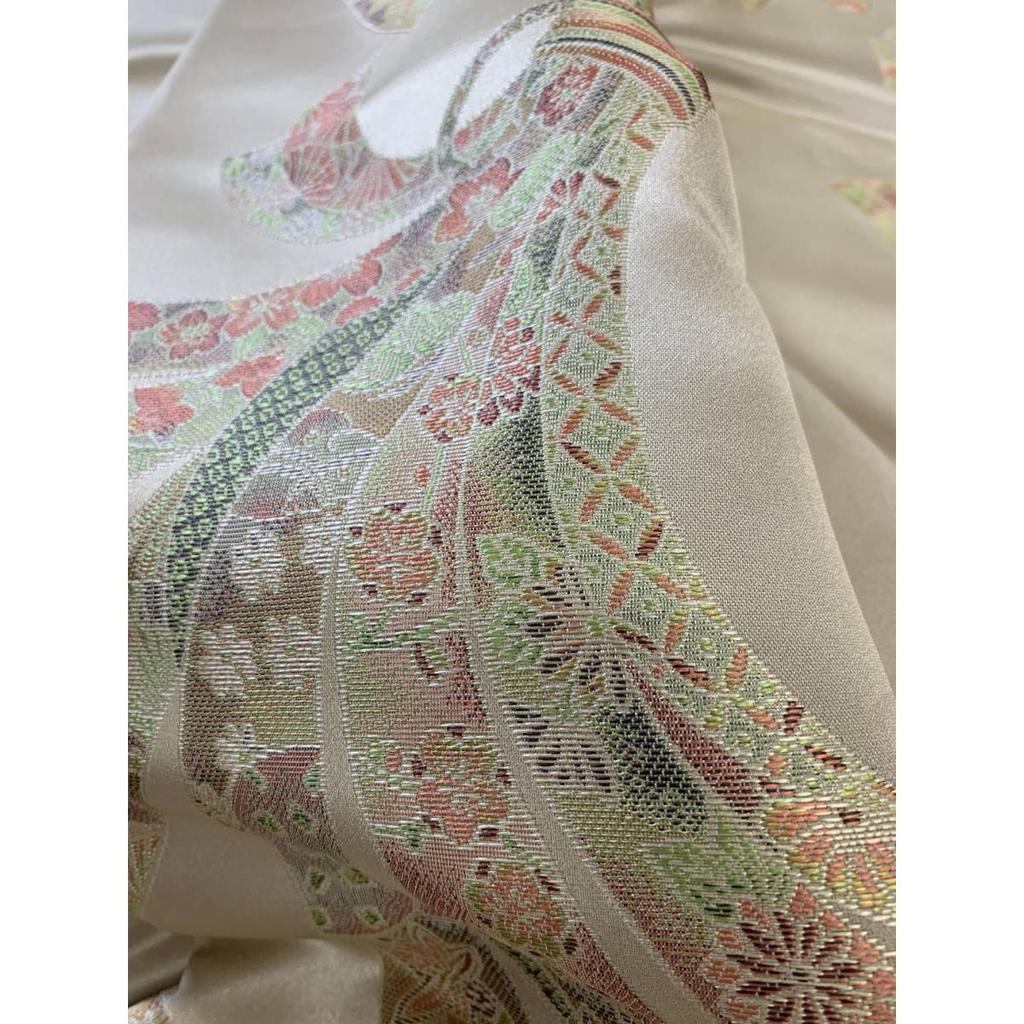 Used Japanese pattern: Aswan: Tabanoshi: Luxurious Japanese style: Fabric: Kimono: Obi: Japan