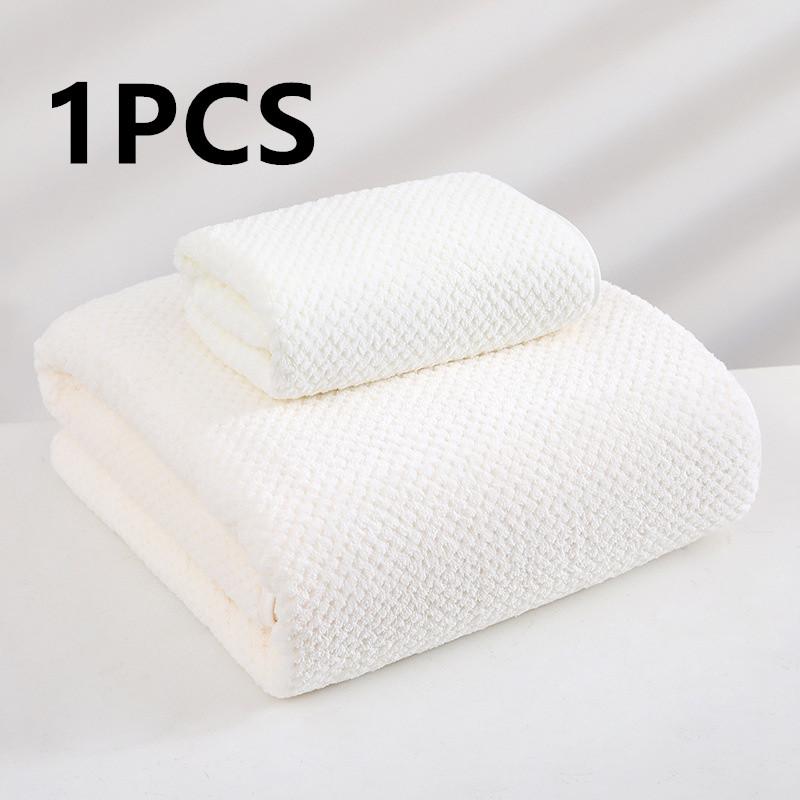 Pineapple Velvet Towel, Thickened Large Bath Towel, Quick Drying Household Face Towel, Sports Beach Beauty Salon Towel